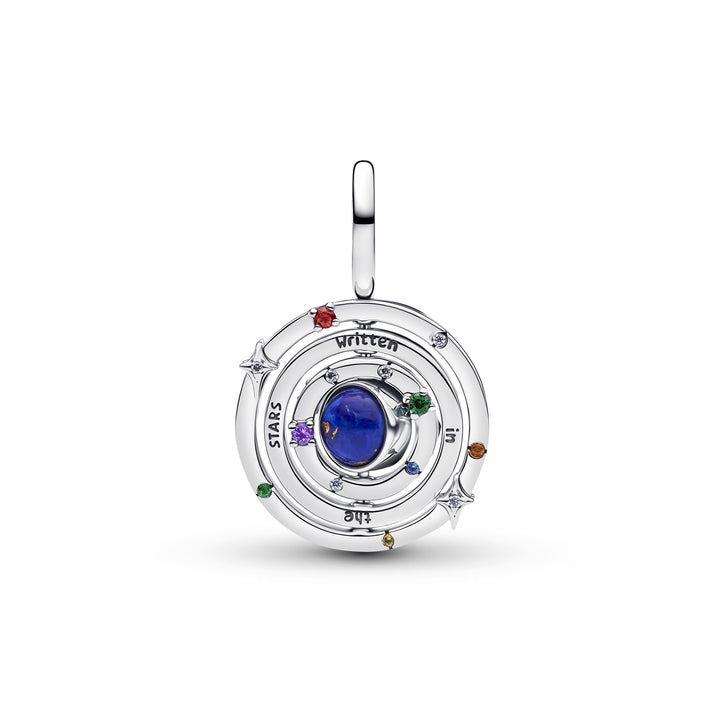 Pandora Silver Spinning Armillary Sphere Dangle Charm - Mococo