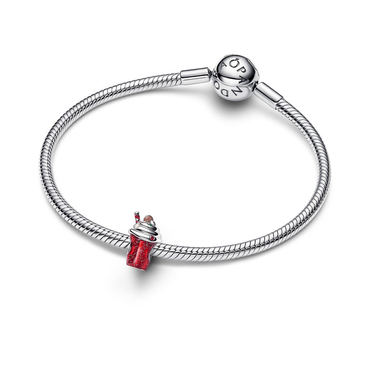 Pandora Silver Gingerbread Drink Charm - Mococo