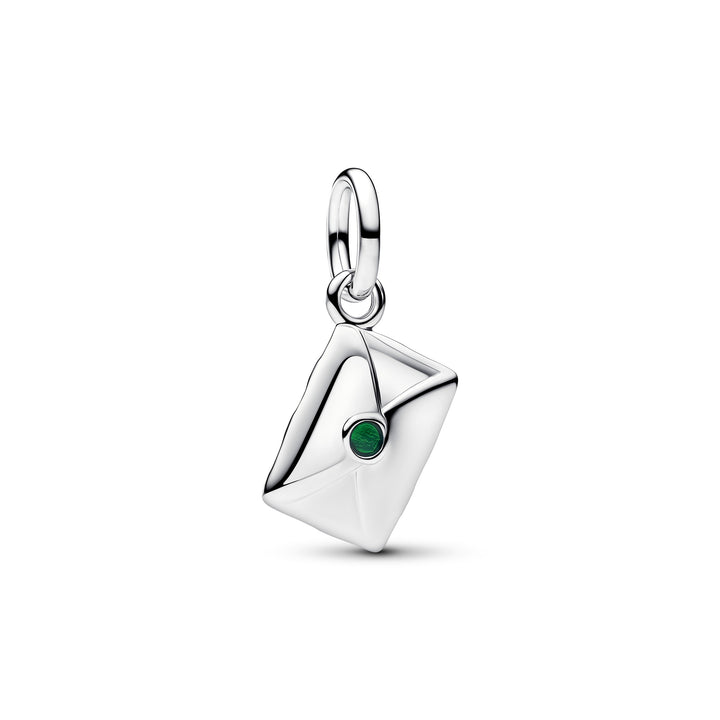 Pandora Silver Santa Letter Dangle Charm - Mococo