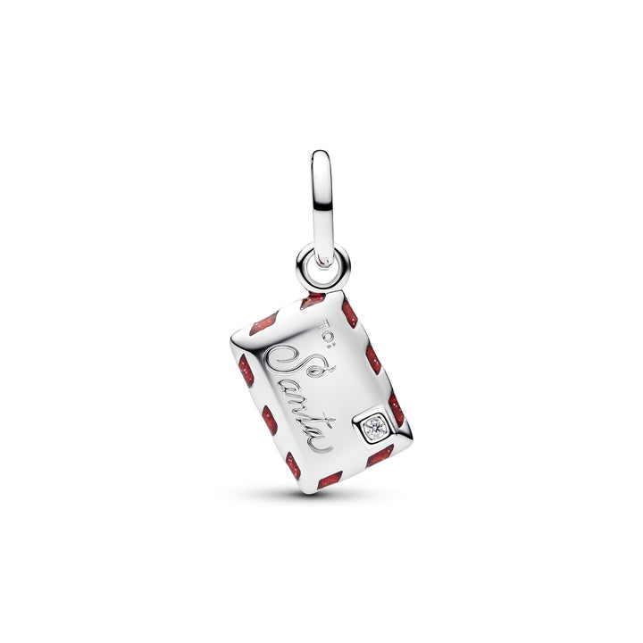 Pandora Silver Santa Letter Dangle Charm - Mococo