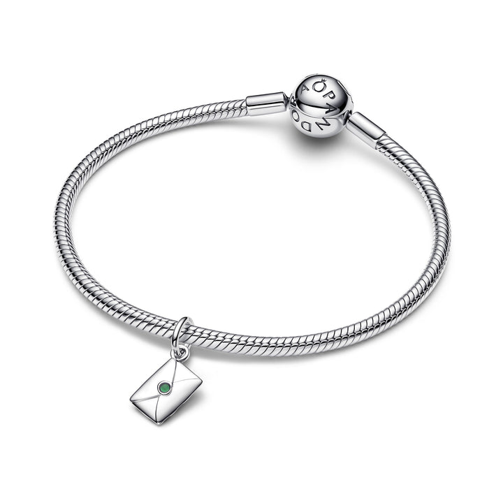 Pandora Silver Santa Letter Dangle Charm - Mococo