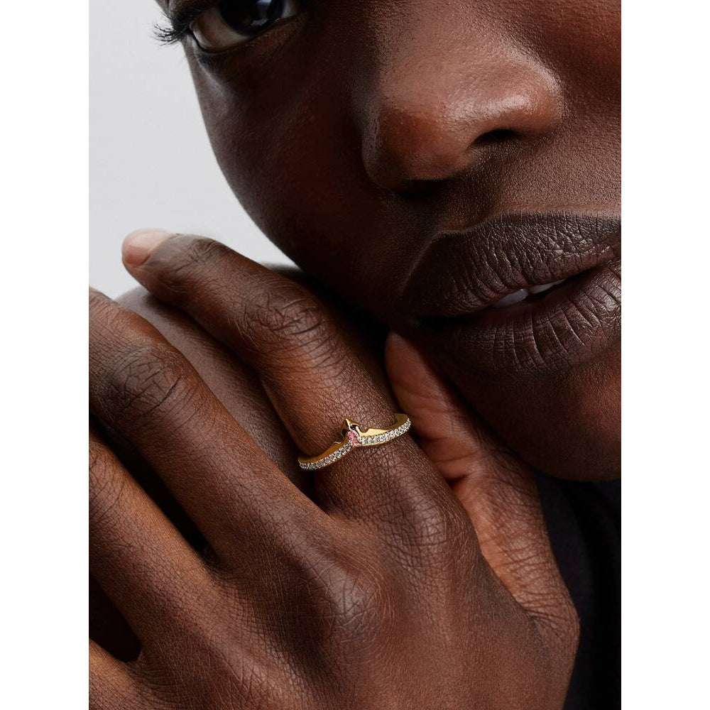 Pandora Disney Princess Aurora Tiara Ring Image 2