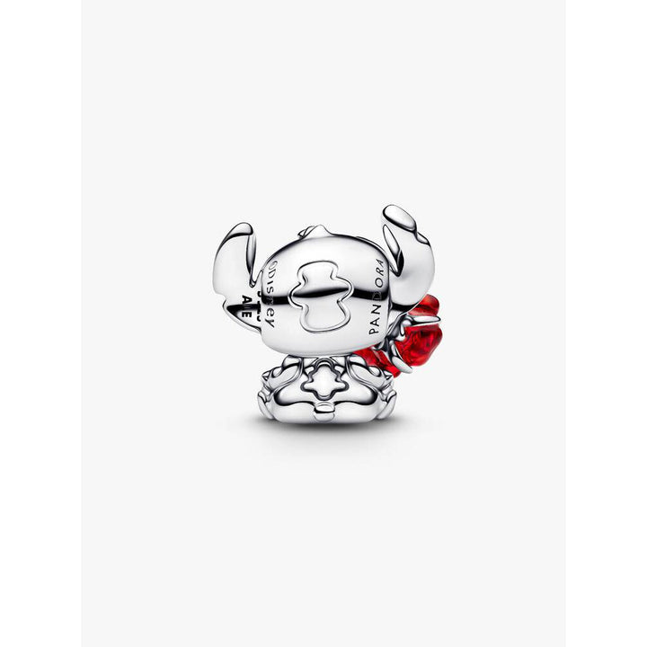 Pandora Disney Stitch Rose Murano Glass Charm 5