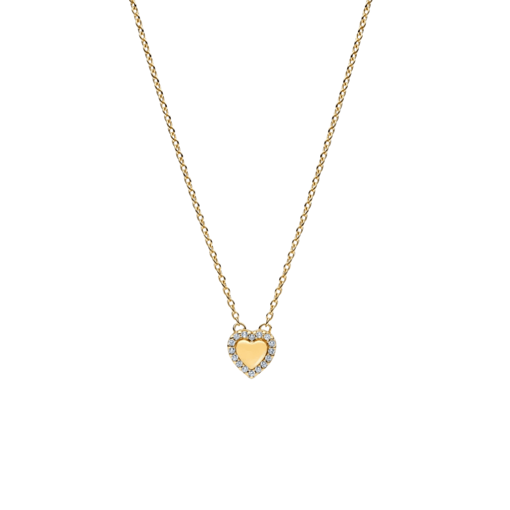 Pandora Engravable Heart Halo Collier Necklace - MococoPandora364364C01-45Necklaces