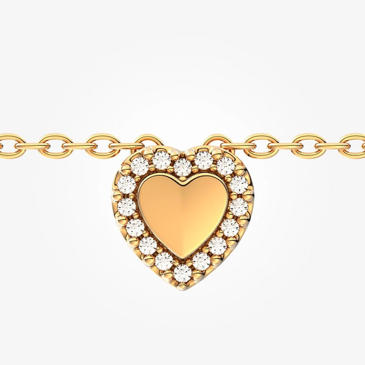 Pandora Engravable Heart Halo Collier Necklace - MococoPandora364364C01-45Necklaces
