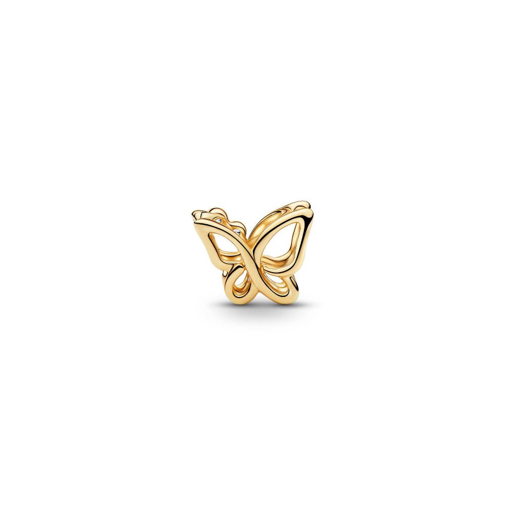 Pandora Gold Butterfly Openwork Charm - MococoPandora764369C015700303278087Charms