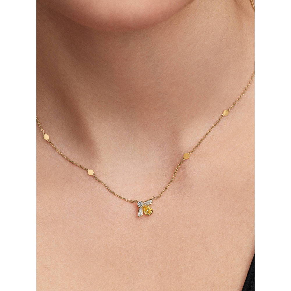 Pandora Gold Honey Bee Pendant Necklace Image 2