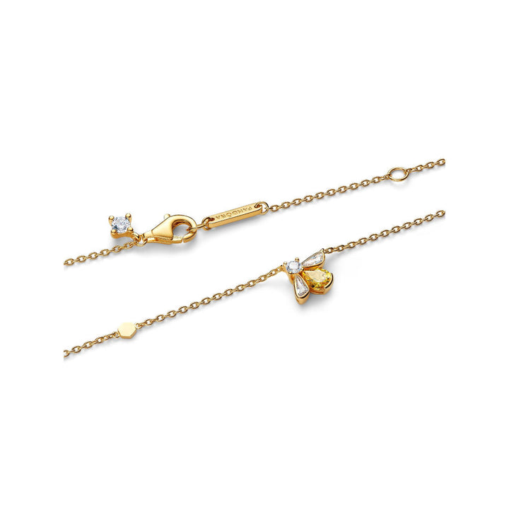 Pandora Gold Honey Bee Pendant Necklace Image 5