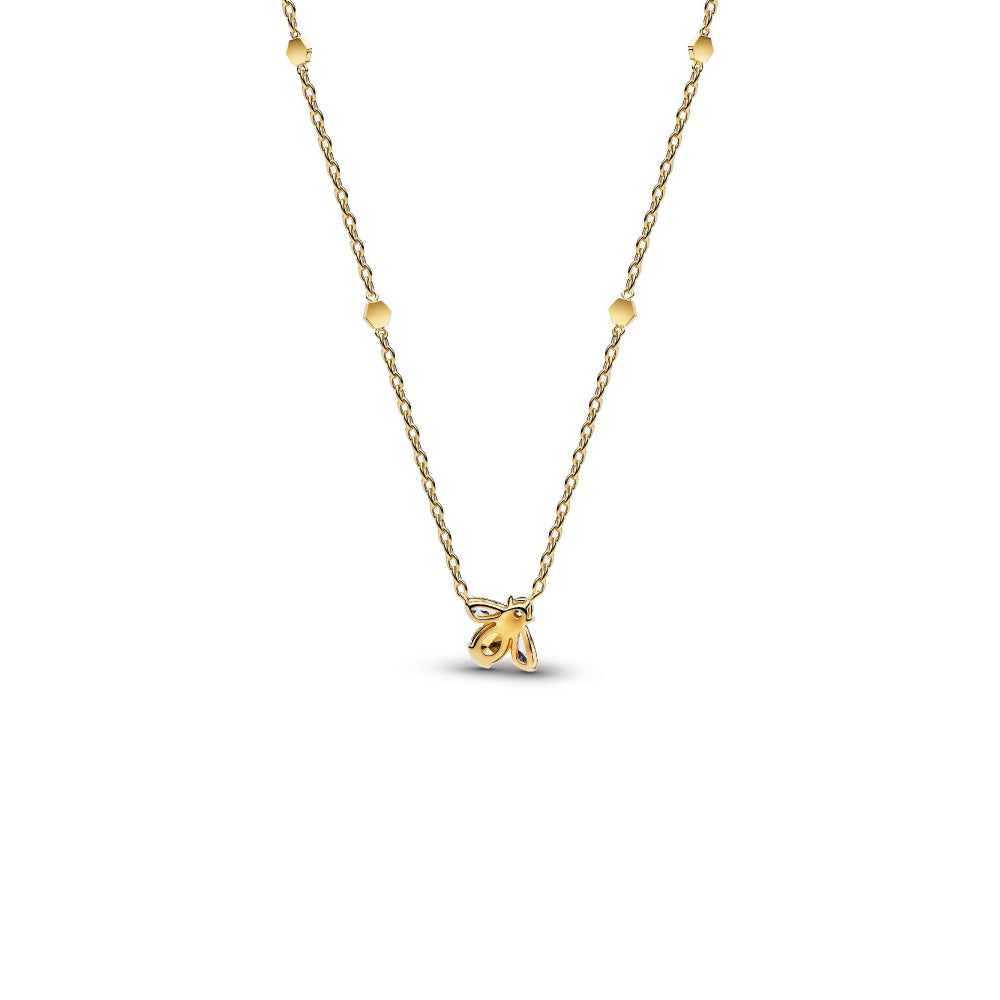Pandora Gold Honey Bee Pendant Necklace Image 6
