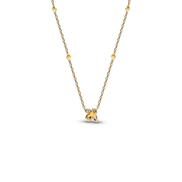Pandora Gold Honey Bee Pendant Necklace Image 6