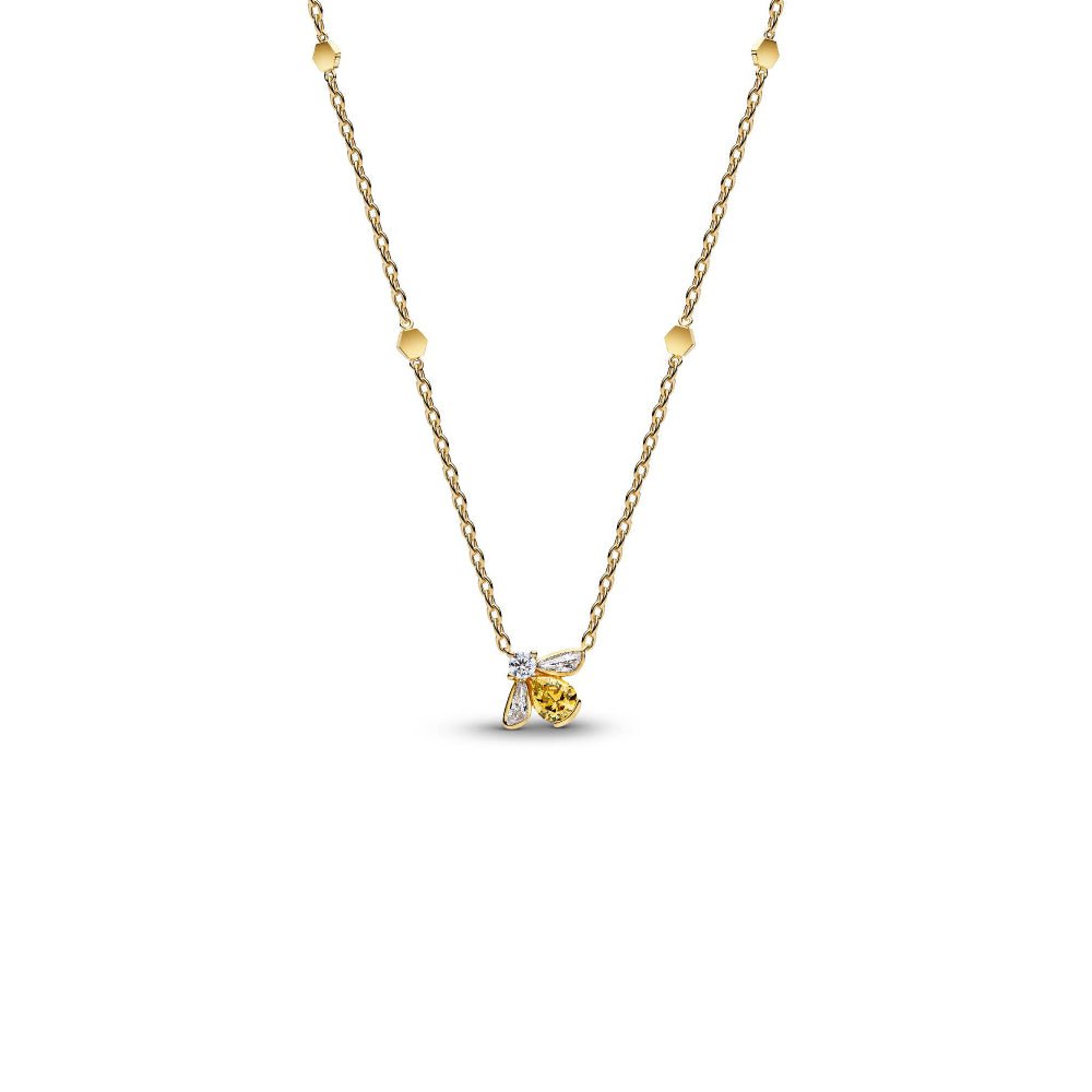 Pandora Gold Honey Bee Pendant Necklace - MococoPandora364560C01-455700303278209Necklaces