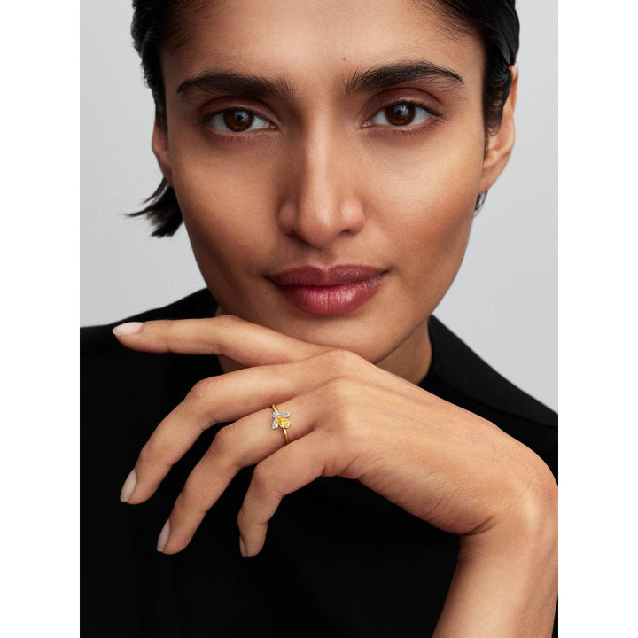 Pandora Gold Honey Bee Ring Image 3