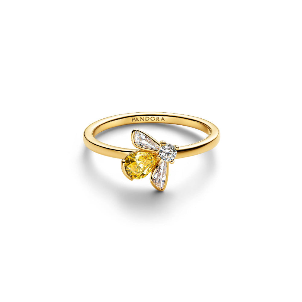 Pandora Gold Honey Bee Ring Image 5