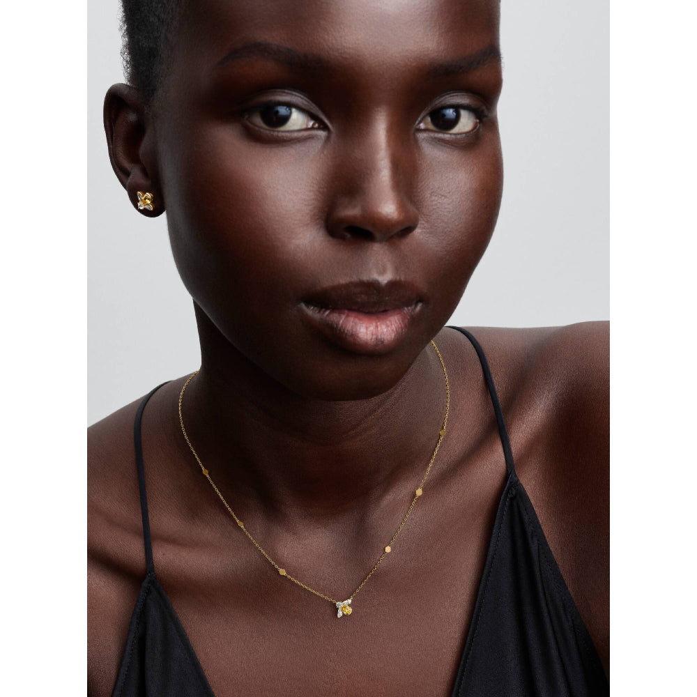 Pandora Gold Honey Bee Stud Earrings Image 4