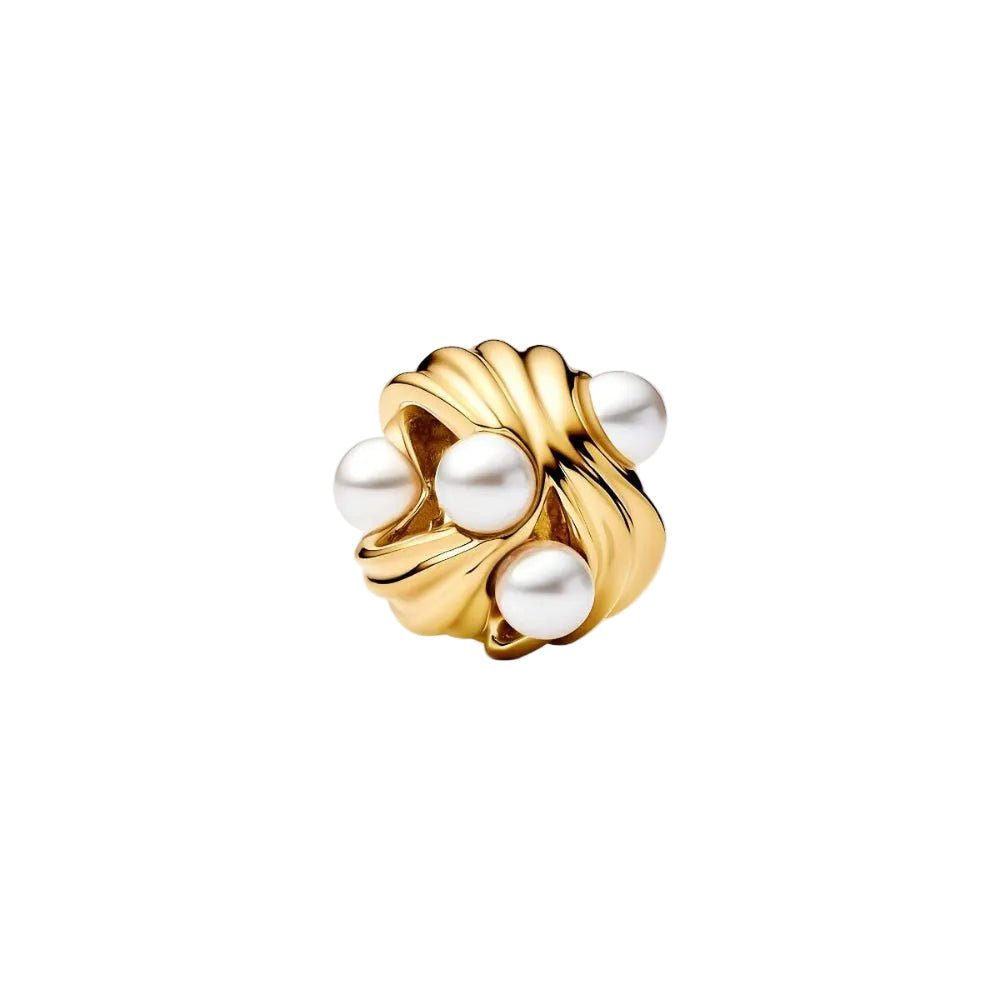 Pandora Gold Plated Abstract Waves Charm - MococoPandora763915C015700303193090Charms
