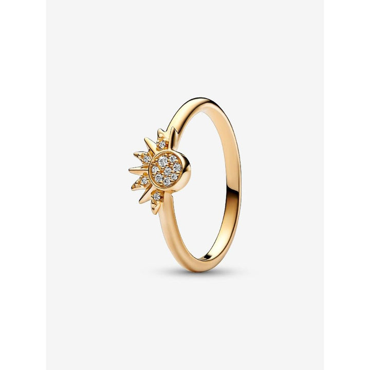 Pandora Gold Plated Celestial Sparkling Sun Ring - MococoPandora162674C01-485700303047102Rings