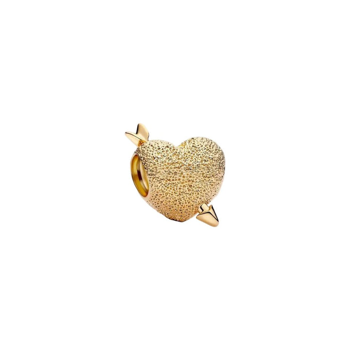 Pandora Gold Plated Cupid Heart Charm - MococoPandora763666C005700303165509Charms