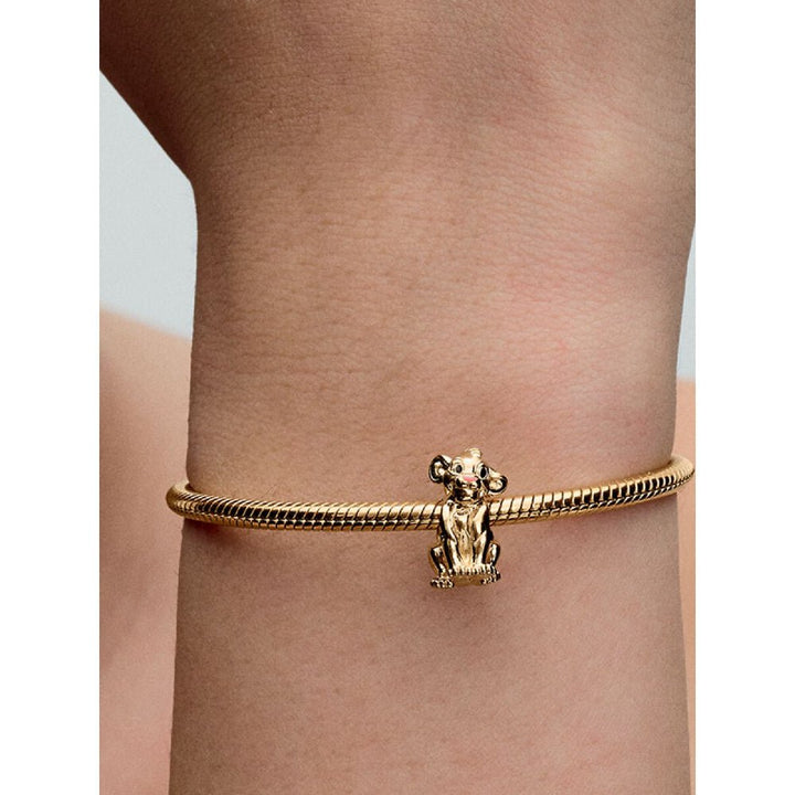 Pandora Gold Plated Disney The Lion King Simba Charm - MococoPandora763376C015700303126630Charms
