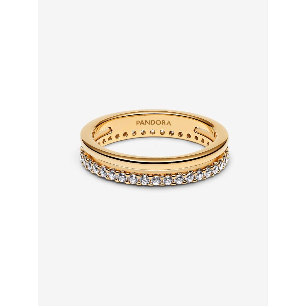 Pandora Gold Plated Double Band Ring - MococoPandora163799C01-485700303187082Rings