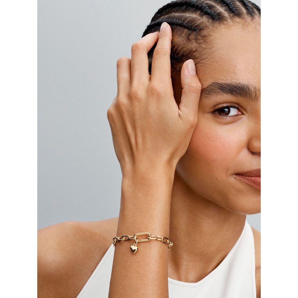 Pandora Gold Plated Heart Mini Dangle Charm - MococoPandora763691C005700303165691Charms