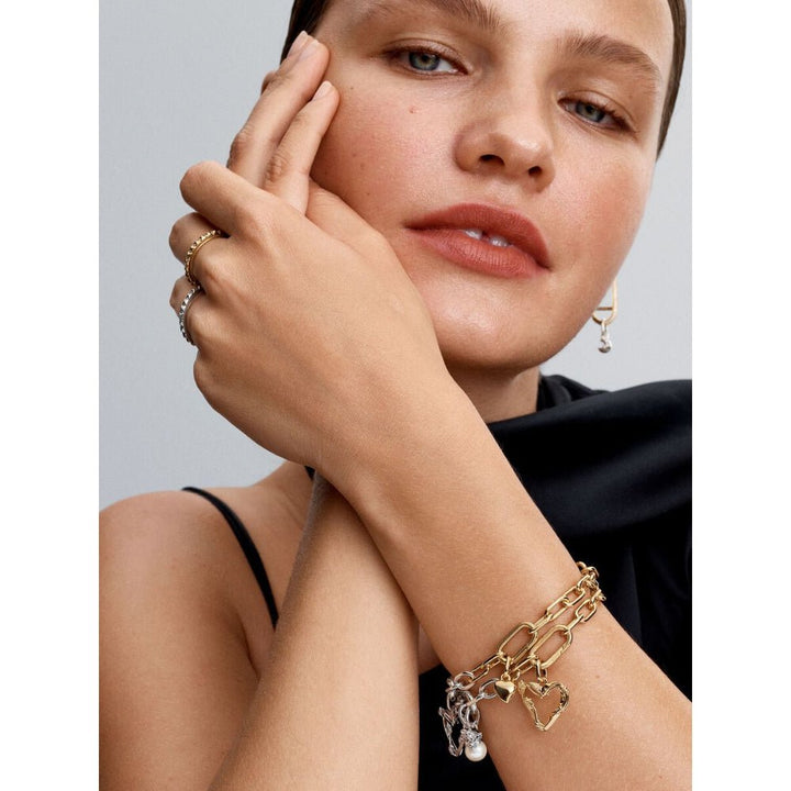 Pandora Gold Plated Heart Mini Dangle Charm - MococoPandora763691C005700303165691Charms