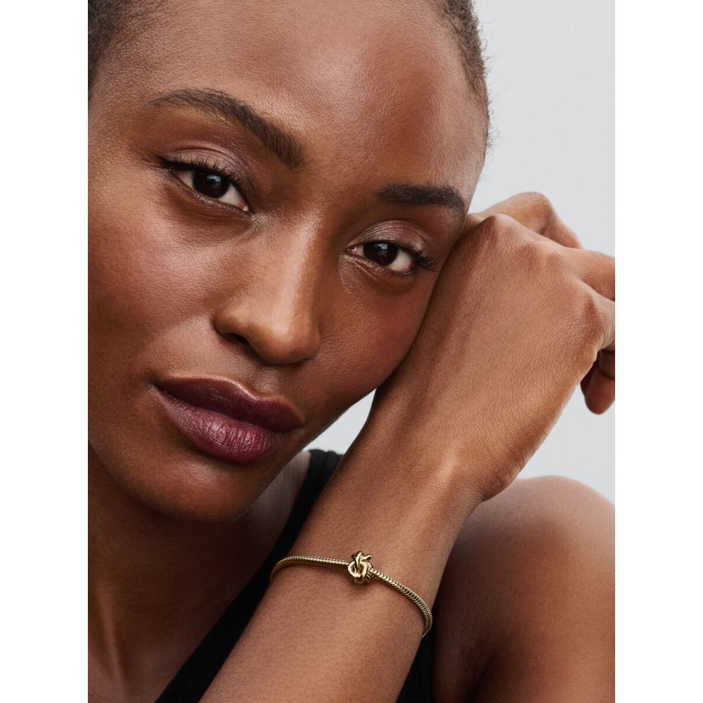 Pandora Gold Plated Infinity Knot Charm - MococoPandora763755C005700303185712Charms