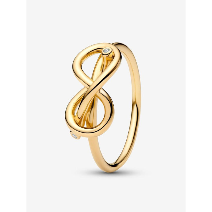Pandora Gold Plated Infinity Knot Ring - MococoPandora163759C01-485700303185934Rings