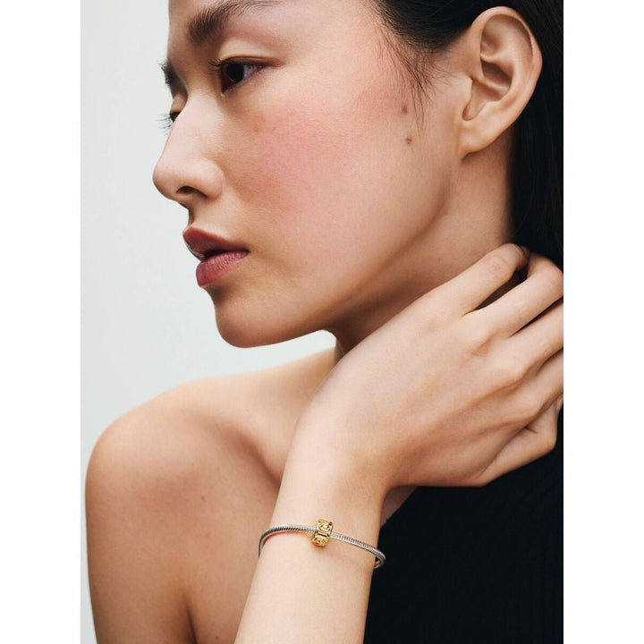 Pandora Gold Plated Knotted Hearts Clip Charm - MococoPandora768035C005700303138299Charms