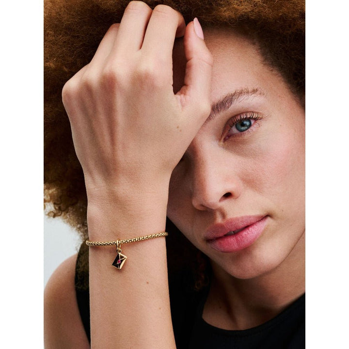 Pandora Gold Plated Love Letter Envelope Dangle Charm - MococoPandora762606C015700303092485Charms