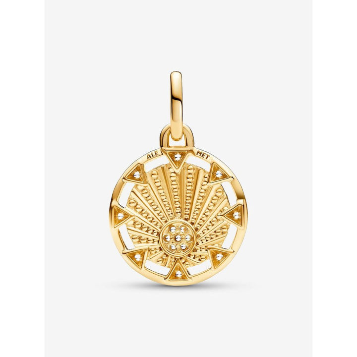 Pandora Gold Plated Me Power of The Light Sun Medallion Charm - MococoPandora763039C015700303083988Charms