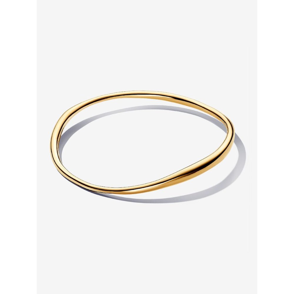 Pandora Gold Plated Organically Shaped Bangle - MococoPandora563317C00-15700303128559Bracelets