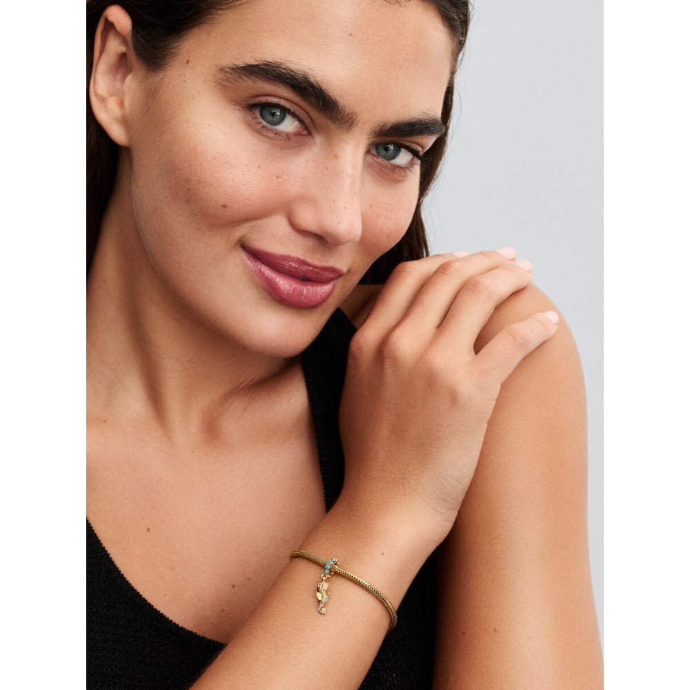 Pandora Gold Plated Seahorse Dangle Charm - MococoPandora763895C015700303193250Charms