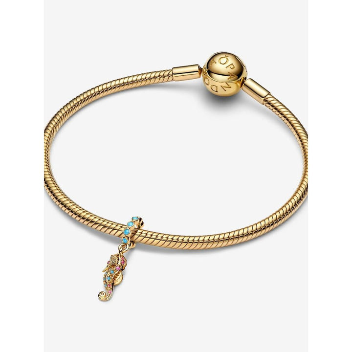 Pandora Gold Plated Seahorse Dangle Charm - MococoPandora763895C015700303193250Charms