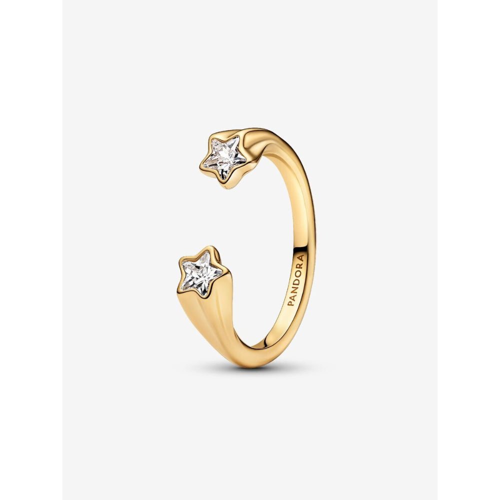 Pandora Gold Plated Shooting Stars Open Ring - MococoPandora163582C01-485700303149059Rings