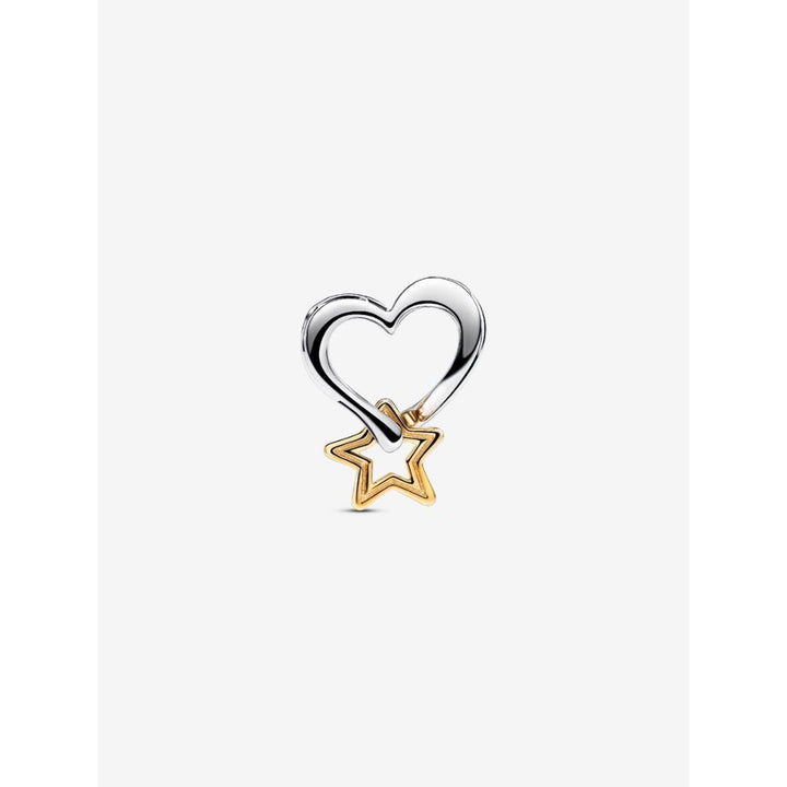 Pandora Gold Plated Silver Lucky Star & Heart Charm - MococoPandora763513C005700303148175Charms