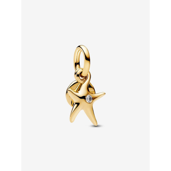 Pandora Gold Plated Starfish Double Dangle Charm - MococoPandora763892C015700303193281Charms