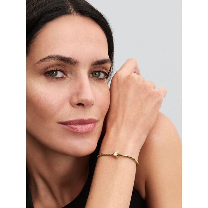 Pandora Gold Plated Stones & Enamel Clip Charm - MococoPandora763785C015700303186733Charms