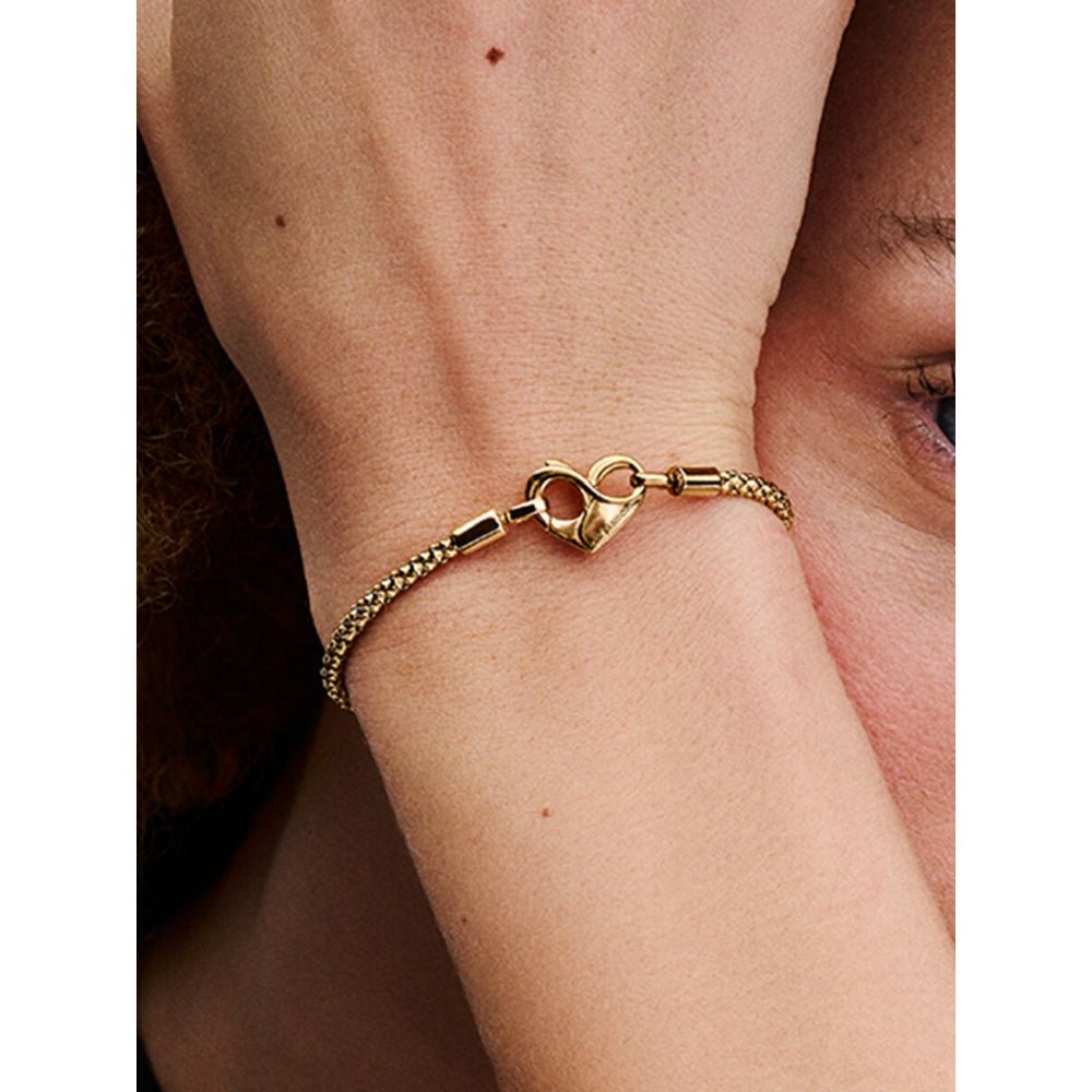 Pandora Gold Plated Studded Chain Bracelet - MococoPandora562731C00-165700303059839Bracelets