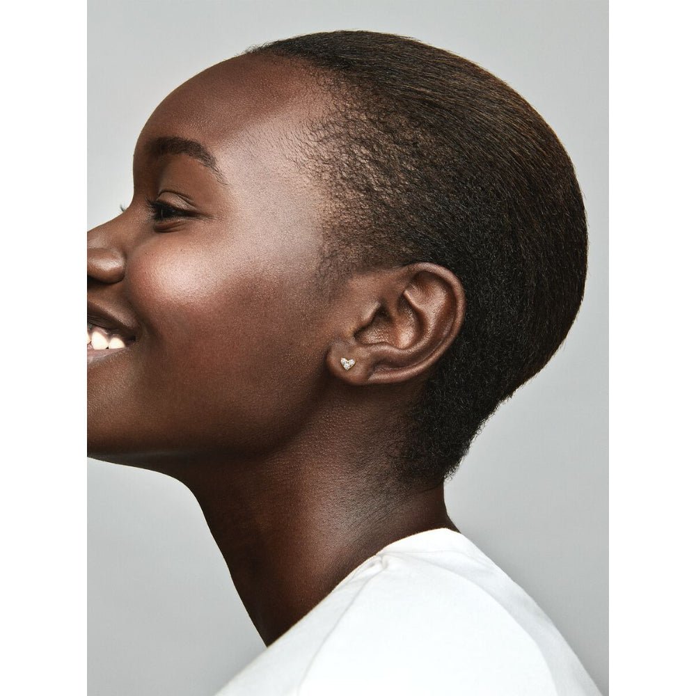 Pandora Gold Plated Triple Stone Heart Stud Earrings - MococoPandora263003C015700303080567Earrings