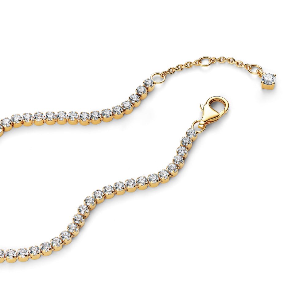 Pandora Gold Sparkling Tennis Bracelet - MococoPandora563927C01-185700303280004Bracelets