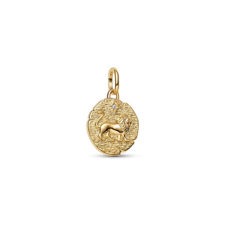 Pandora Gold Talisman Lion Medallion with Clear Cubic Zirconia - MococoPandora763974C015700303218533Charms