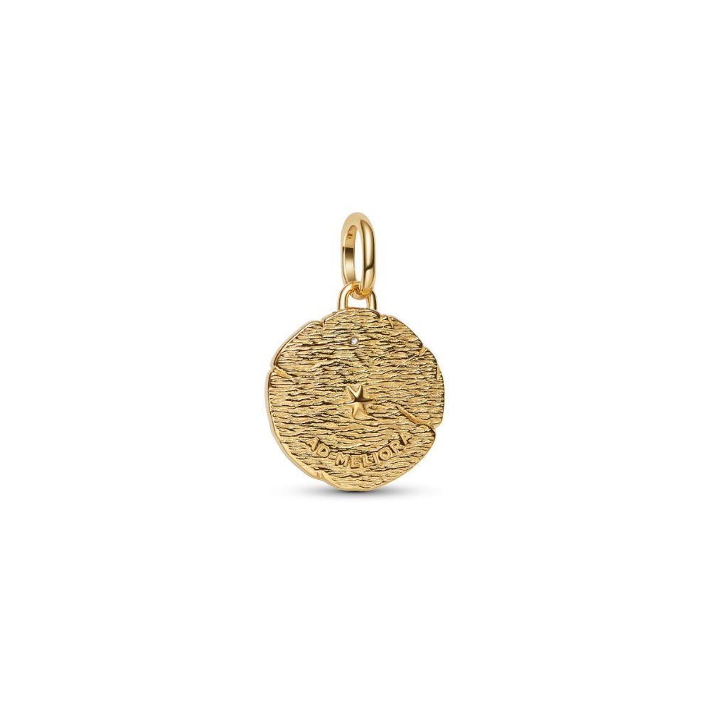 Pandora Gold Talisman Medallion with Crossing Arrows Charm - MococoPandora764081C015700303218939Charms
