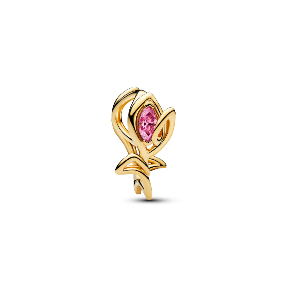 Pandora Gold Tulip Openwork Charm Image 1