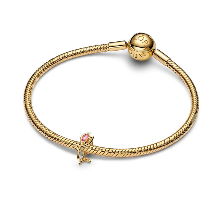 Pandora Gold Tulip Openwork Charm - MococoPandora764555C015700303277912Charms