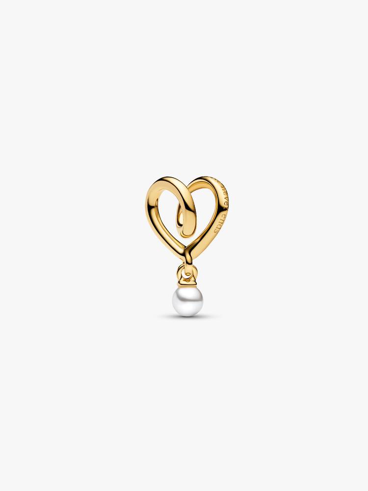 Pandora Gold Wrapped Heart Charm - MococoPandora764138C015700303230504Charms