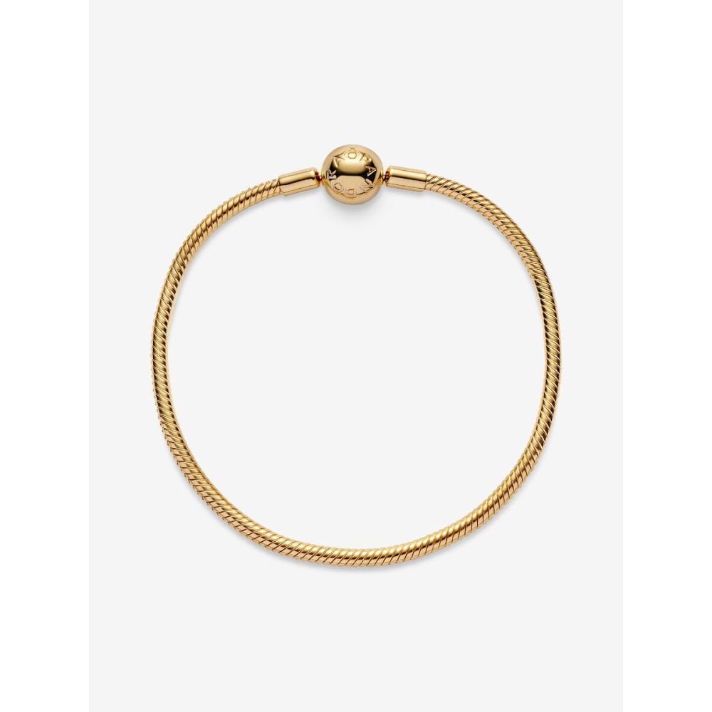 Pandora Moments Gold Plated Snake Chain Bracelet - MococoPandora568748C00-155700302844818Bracelets
