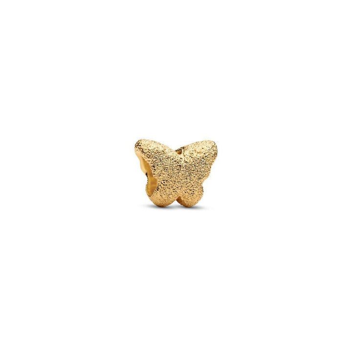 Pandora Moments Gold Textured Butterfly Mini Charm - MococoPandora764046C005700303218700Charms