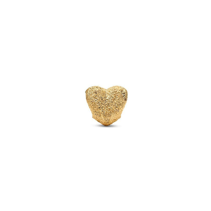 Pandora Moments Gold Textured Heart Mini Charm - MococoPandora764000C005700303210858Charms