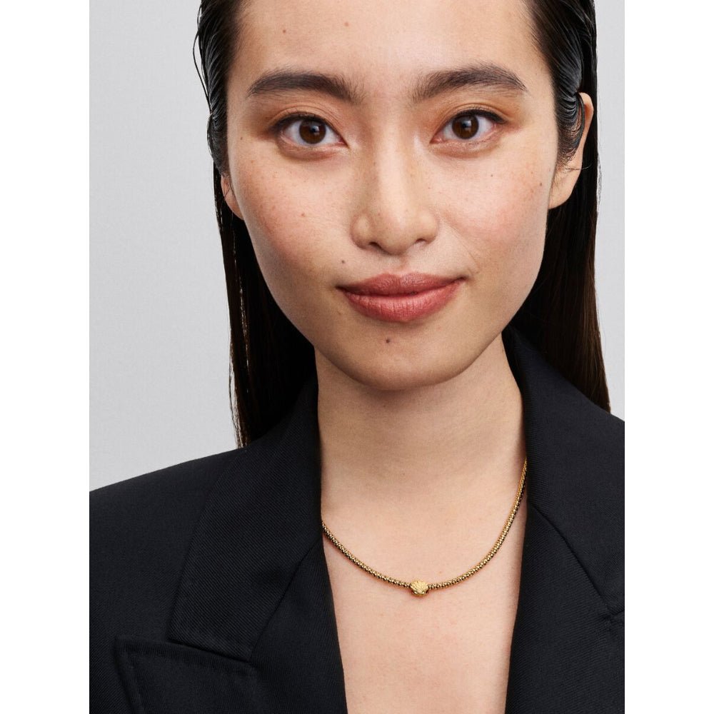 Pandora Moments Gold Textured Shell Mini Charm - MococoPandora764057C005700303218892Charms