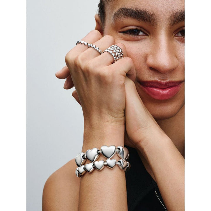 Pandora Moments Silver Snake Chain Bracelet - MococoPandora590728-165700302438093Bracelets